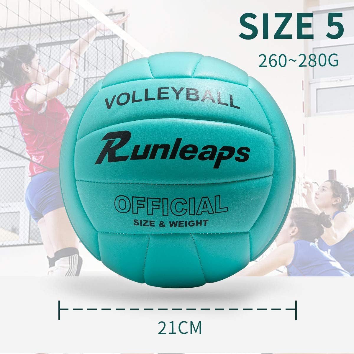 Waterproof Volleyball – Official Size 5 Indoor and Outdoor Beach Ball