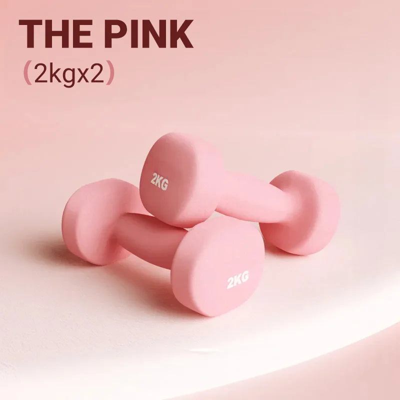 Women Dumbbells for Home Fitness –Colorful Strength super Equipment
