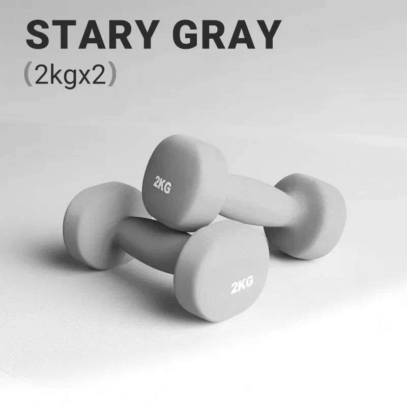 Women Dumbbells for Home Fitness –Colorful Strength super Equipment