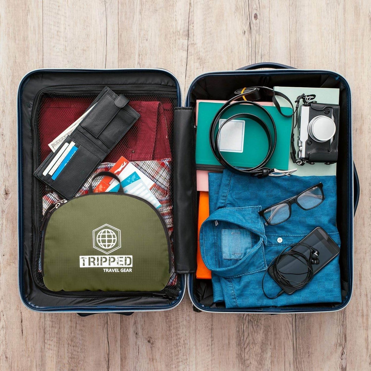 Foldable Travel Backpack Lightweight 35L – Collapsible & Compact