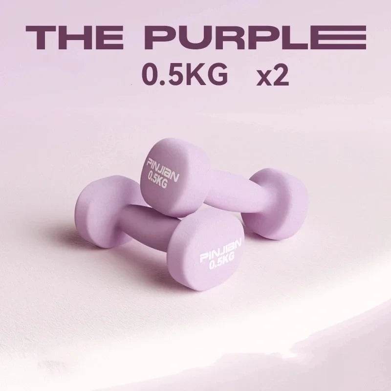 Women Dumbbells for Home Fitness –Colorful Strength super Equipment