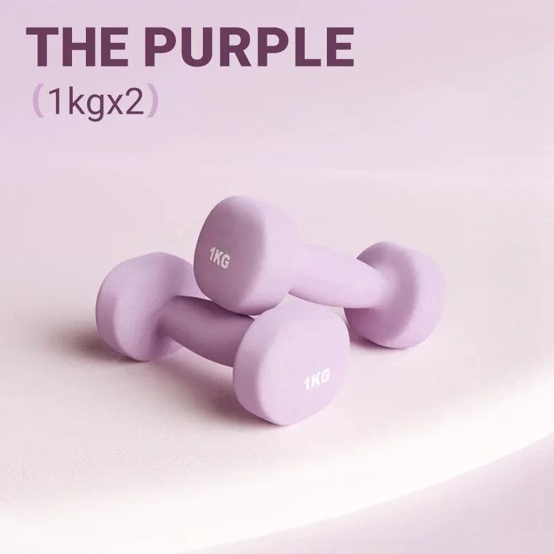 Women Dumbbells for Home Fitness –Colorful Strength super Equipment