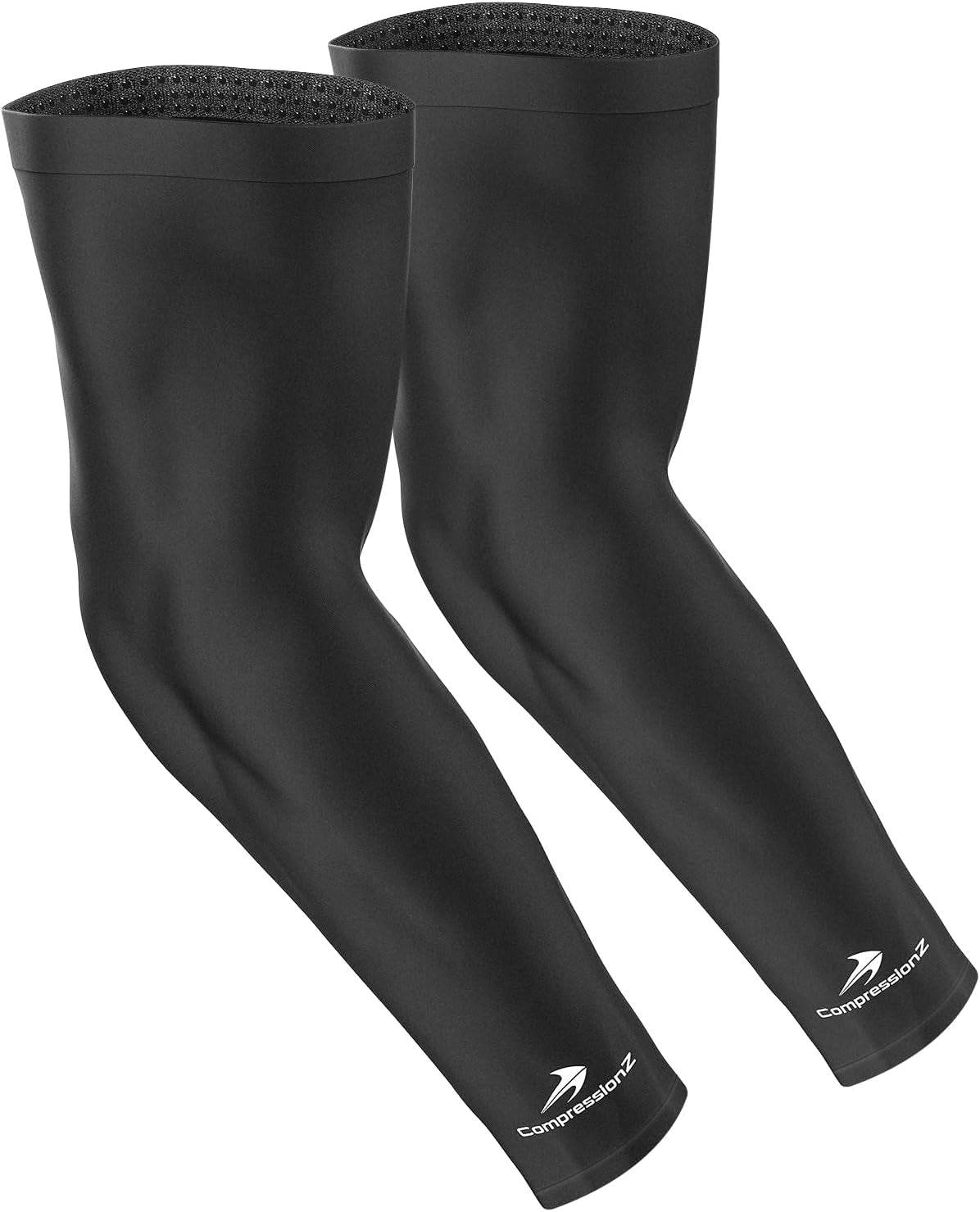 Youth Compression Arm Sleeves | UV Protection Basketball Baseball Volleyball Football for Boys and Girls Sports