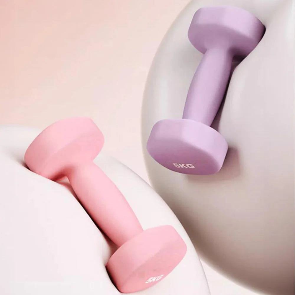 Women Dumbbells for Home Fitness –Colorful Strength super Equipment