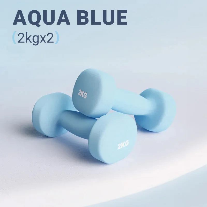 Women Dumbbells for Home Fitness –Colorful Strength super Equipment