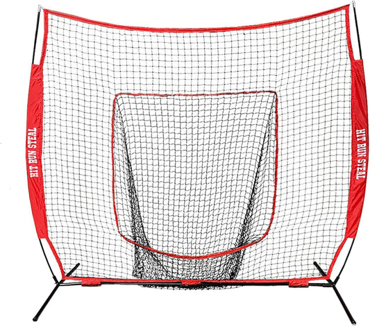 Baseball Practice Net Heavy Duty Softball with Carry Bag Durable7x7 Ft