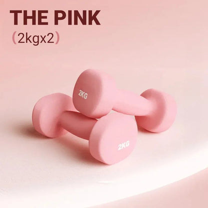 Women Dumbbells for Home Fitness –Colorful Strength super Equipment