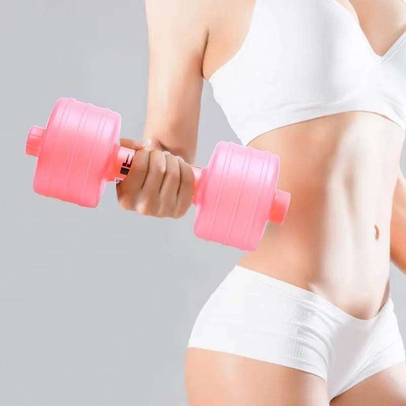 water dumbbells for home gym Home Gym Fitness Equipment (Random Color)