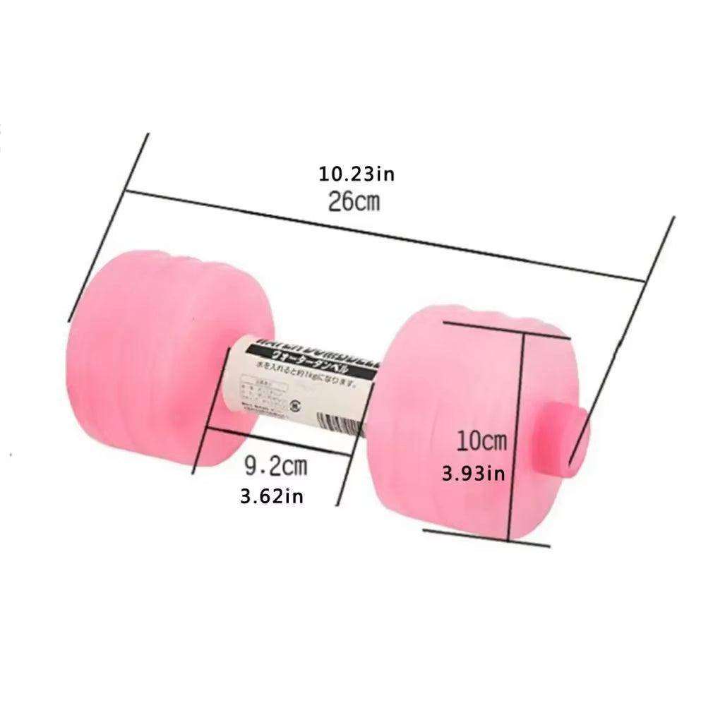 water dumbbells for home gym Home Gym Fitness Equipment (Random Color)