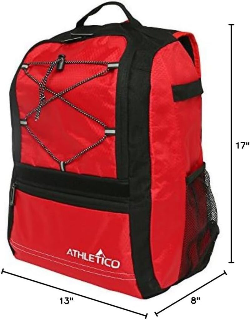 Youth Baseball Bag - Bat Backpack for Baseball, T-Ball & Softball Equipment & Gear | Holds Bat, Helmet, Glove | Fence Hook
