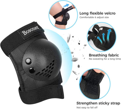 kids knee and elbow pads, for biking, Skating, Biking, Scooter Sports.