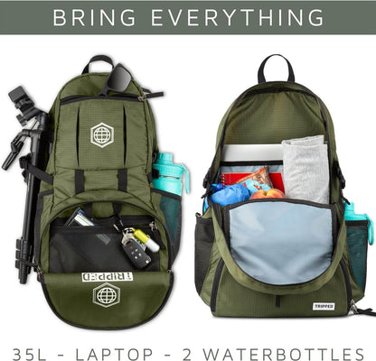 Foldable Travel Backpack  Lightweight 35L – Collapsible & Compact